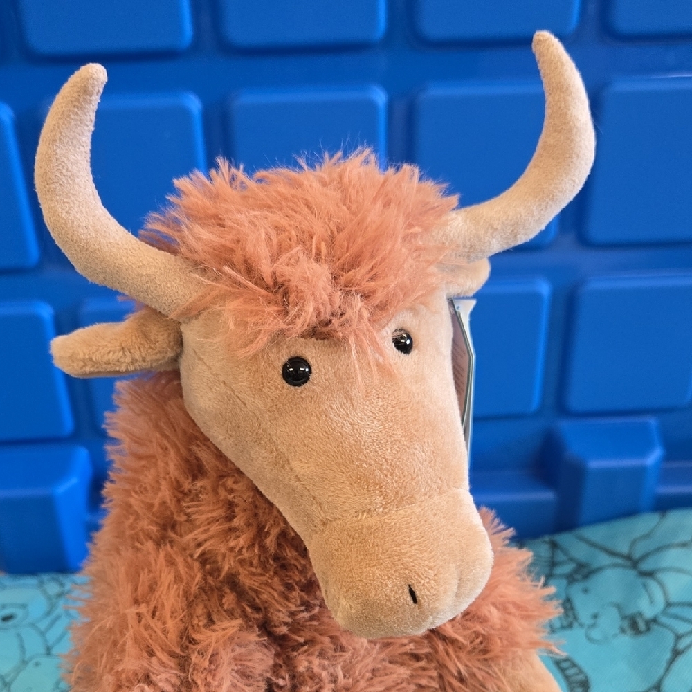 NWT Retired! Jellycat Herbie Highland Cow
